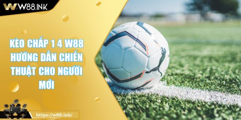 Kèo Chấp 1 4 W88 Hướng Dẫn Chiến Thuật Cho Người Mới 10 Kèo Chấp 1 4 W88 Hướng Dẫn Chiến Thuật Cho Người Mới